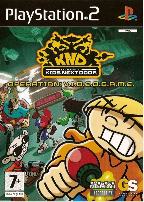 Codename - Kids Next Door - Operation - V.I.D.E.O.G.A.M.E. (Europe) (En,De)